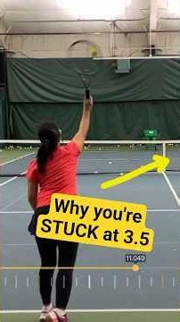 Serving like this = STUCK at 3.5
