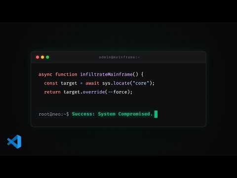 ASMR Coding Satisfying Typewriter Terminal Animation with HTML & CSS | No Talking