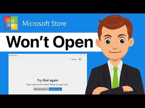 How To Fix Microsoft Store Won't Open In Windows 11 | MS Store Not Working On Windows 11