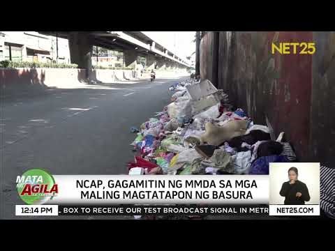 NCAP, gagamitin laban sa maling pagtatapon ng basura