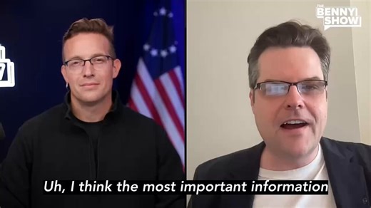 I asked Matt Gaetz What Is the Most Disturbing Alien Finding He Learned In Congress:Alien 'Breeding Programs' and 'Non-Human Biologics'"I had someone come and brief me who was in a military uniform, worked for the United States Army, that was briefing me on the locations of hybrid breeding programs where captured aliens were breeding with humans to create some hybrid race that could engage in intergalactic communication. An actual uniformed member of the United States Army briefed me on that.""I