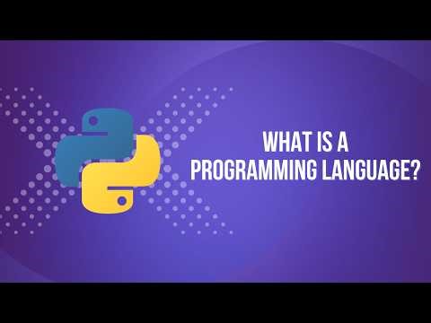 Lesson 5 - What is a Programming Language