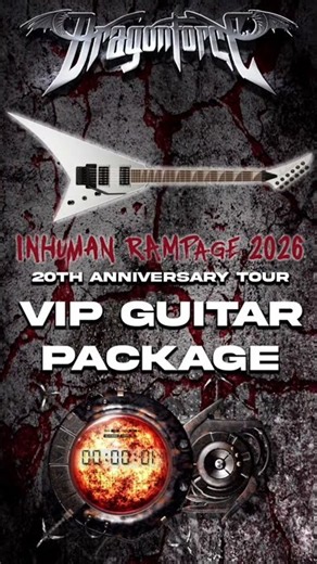 2026 Inhuman Rampage VIP Guitar Package is LIVE