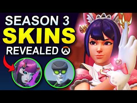 All New Skins & Season 3 Details! - Overwatch Season 3 Trailer Breakdown