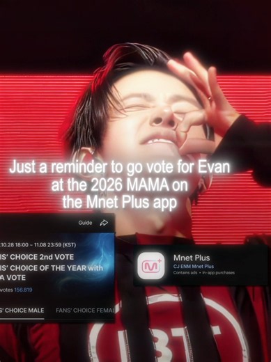 How to Vote for Evan at MAMA: Quick Guide for Fans