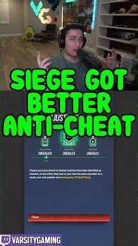 ANTI-CHEAT IS FINALLY WORKING (SIEGE SCHOOL) #shorts