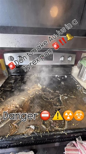 Michael Day on Instagram: "#kitchenfail AuJus in a #pyrex pan messy messy #kitchenfails #explosion UPDATE IT MAY NOT HAVE BEEN PYREX BEWARE OF IMPOSTERS"