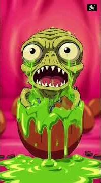 Youngster became the nest of alien eggs