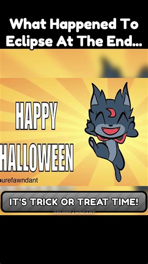 Eclipse Celebrates Halloween In Dandys World New Update Animation #roblox #dandysworld #usa
