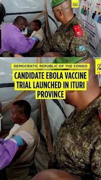 New Tumaini Ebola vaccine trial launches in Bunia as DRC struggles