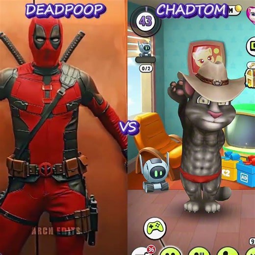 Deadpool Vs ChadTom Who Is Best ? 😭✌️
