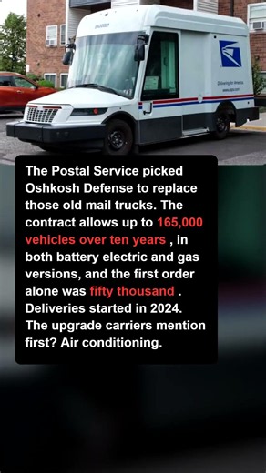 USPS Finally Ordered New Mail Trucks, With Air Conditioning