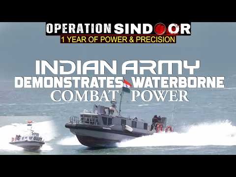 WATCH: Indian Army showcases swift waterborne combat strength in Bhuj, Kachchh | Operation Sindoor