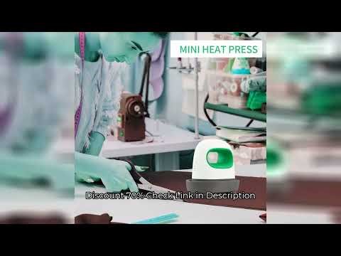 Portable 220V Mini Heat Press Machine T-Shirt Printing DIY Easy Heating Transfer Press Iron Machines
