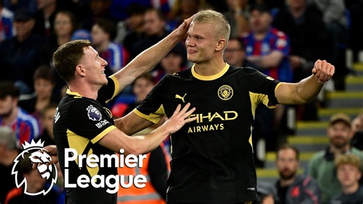 Erling Haaland, Rayan Cherki guide Man City past Crystal Palace | Premier League Update | NBC Sports