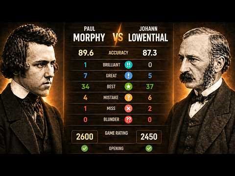 Paul Morphy’s Endgame Masterclass (1858)