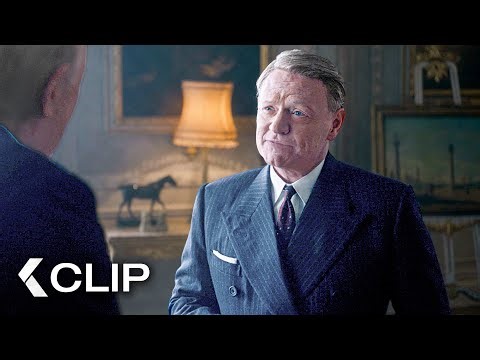 King George Embraces Churchill as Prime Minister - THE CROWN Clip | Claire Foy