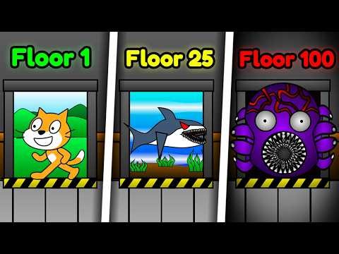 I Made A Elevator Horror Game On Scratch..