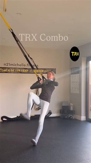 Michelle / TRX Coach & Online Functional Fitness on Instagram: "🔥 TRX Monday Combo: TRX Bicep Clutch hold with knee drive 💪 Straps: Mid length ✔️ Face your anchor ✔️ Palms face each other ✔️ Shoulders back and down ✔️ Abdominals engaged ✔️ Maintain a strong plank Want more coaching points? DM me 📩 💛 Join me for a workout 🔗 in bio 🖤 15% off TRX (UK & US): TRX15MICHELLEB 🔗 in bio 💛 Middle East TRX discount: MB20 🔗 in bio 🖤 Vivos discount 👟: MBVIVO20 🔗 in bio 📲 Save this & tag me when 
