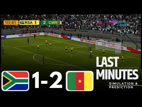 🔴South Africa vs Cameroon LIVE | Africa Cup Of Nations AFCON 2025/26 | Match Today & efootball