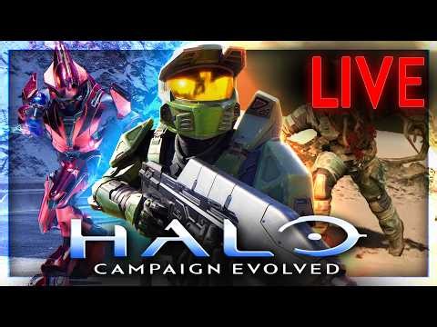LIVE HALO: CAMPAIGN EVOLVED PLAYTHROUGH 🚨SPOILERS🚨