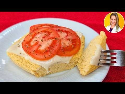 REPLACE BREAD in 3 MINUTES - High FIBER AND PROTEIN! Light, Easy, Fluffy and Delicious