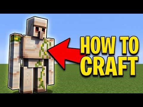 How To Make an IRON GOLEM in Minecraft - Tutorial 2026