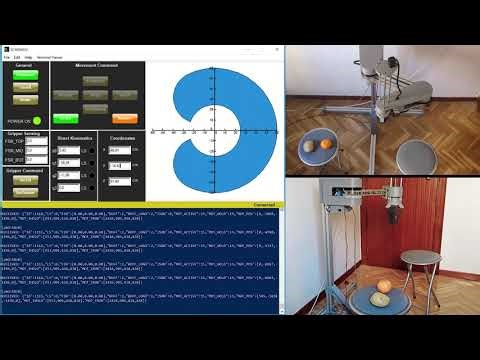 Design and programming of SCARA arm for integration as primary actuator in a mobile robotic platform