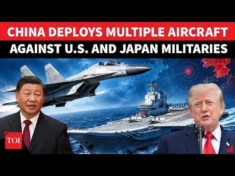 China Deploys Multiple Aircraft Against U.S. And Japanese Militaries As Taiwan War Exercises Begin