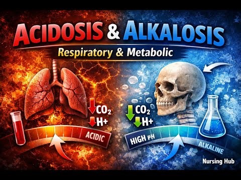 Acidosis, Alkalosis & Acid-Base Balance | Respiratory & Metabolic . what is PH and how its effect .