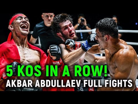 KNOCKOUT SUPREMACY 👊💥 Akbar Abdullaev Full Fight Compilation