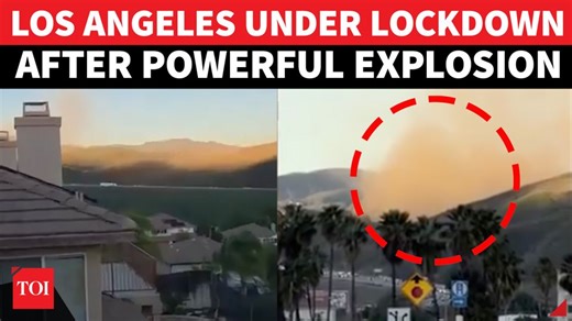 A #gas #pipeline explosion in #LosAngeles triggered panic, emergency alerts and a major highway shutdown, leaving nearly 15,000 people affected. The rupture occurred on a 34-inch gas main pipeline near Interstate-5 in #Castaic, forcing authorities to issue a shelter-in-place order as hazmat crews rushed to contain a residual gas leak. Both directions of I-5 were shut for hours, causing miles-long #traffic jams and stranding post-holiday travelers. Watch | The Times of India