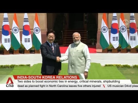 India and South Korea plan trade push