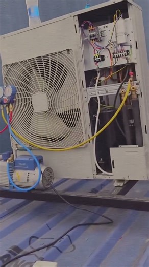 Daikin Outdoor Non-Inverter Unit – Installation & Sound Check