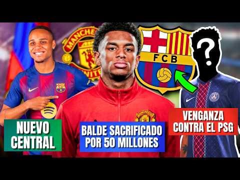 Barcelona could sell Balde to United | New center-back on the agenda | Barça wants to "steal" fro...