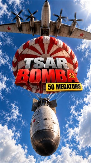 Russia’s Tsar Bomba: The 50-Megaton Nuclear Bomb Equal to 3,000 Hiroshimas | Most Powerful Explosion
