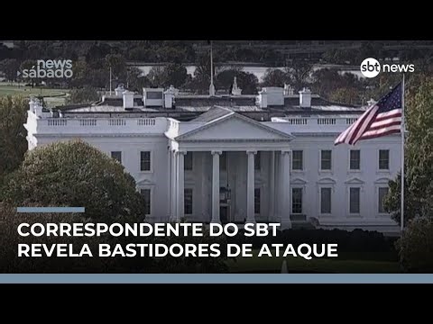 Direto da Casa Branca: Correspondente revela bastidores do ataque dos EUA à Venezuela | #NewsSábado