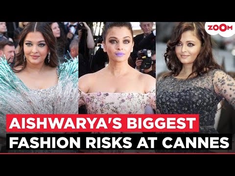 Aishwarya Rai’s BOLD Cannes Looks That Broke The Internet: Fashion Risks at Cannes film festival
