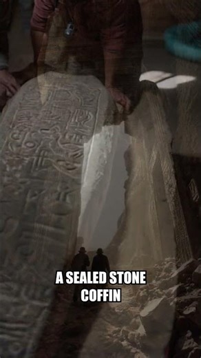 Archaeologists Reveal Stone Coffin Covered in Symbols No One Can Translate