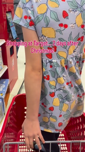 Samantha Evans on Instagram: "Shopping at Target… 2 days after Christmas! My 3 had target gift cards to spend and we had shopping to do! It was a packed store today! #fyp #Target #shopping #fypシ #viral"