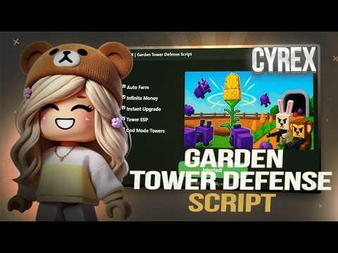 Garden Tower Defense Script – Auto Wave Clear, Farm Boost & Unlocks