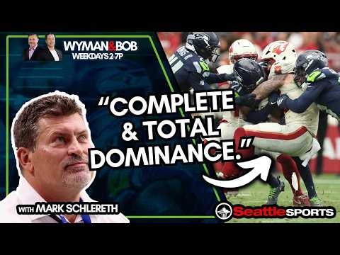Mark Schlereth on the #Seahawks “Complete and Total Dominance.” in Win vs Cardinals | #SeattleSports