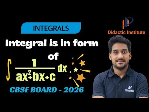 Integration of 1/ax^2 +bx+c | Class 12 Integration | CBSE Board Important Questions