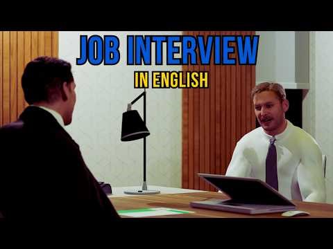 How to Answer Job Interview Questions in English | Real English Conversation Practice