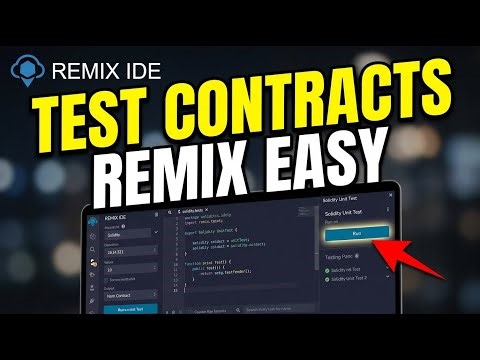How to configure Remix IDE for testing smart contracts - Easy Tutorial