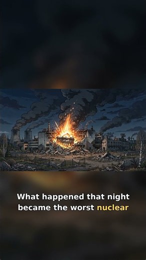 Chernobyl: The Night Everything Went Wrong ☢️ #chernobyl #history #stickpedia