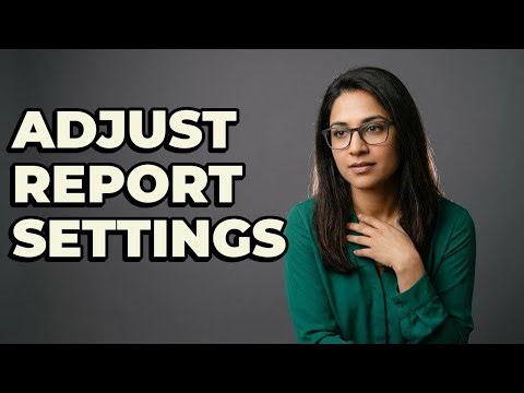 How Do I Adjust Progress Report Display Settings?