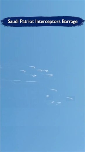 Saudi Patriot Systems Fire Dozens of Interceptors