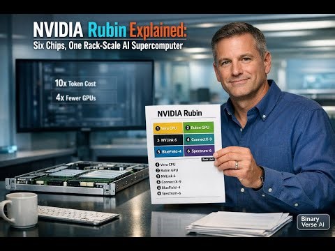 NVIDIA Rubin Explained: Six Chips, One Rack Scale AI Supercomputer