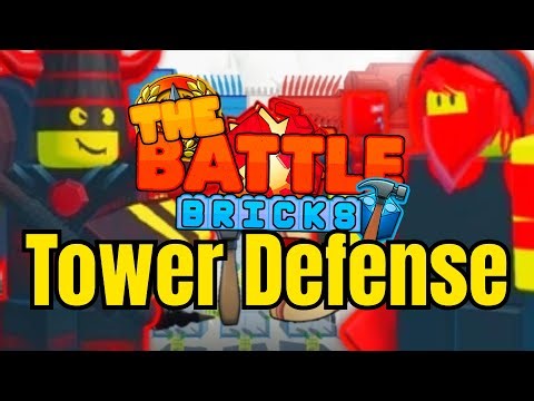 This MODDED Roblox The Battle Bricks Tower Defense Game is INSANE!